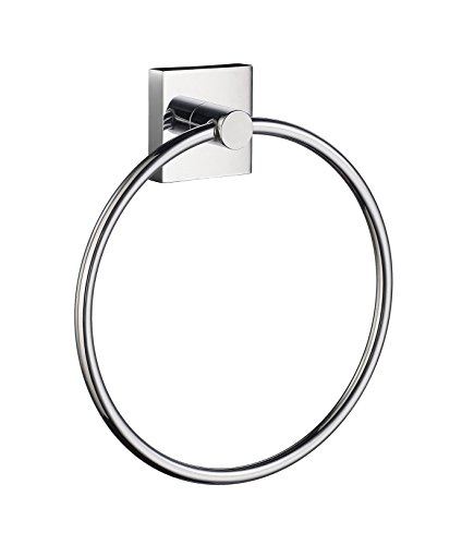 Smedbo SME, Polished Chrome RK344 Towel Ring, 17 x 17 x 4 cm