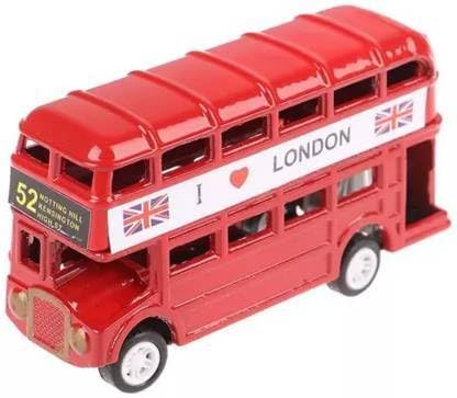 KharidoLive London Double Decker Miniature Bus Toy with Pencil Sharpener Decorative Showpiece - 5 cm (Metal, Red) (B0D5QCJ3XJ) Amazon Price History, Amazon Price Tracker