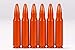 A-ZOOM 308 Win SNAP Cap, Orange, 6PK (12428)