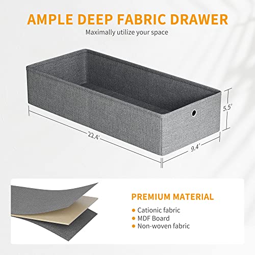 Cubiker Computer Home Office Desk With Drawers, 40 Inch Small Desk Study Writing Table, Modern Simple Pc Desk, Rustic Brown #TOP5