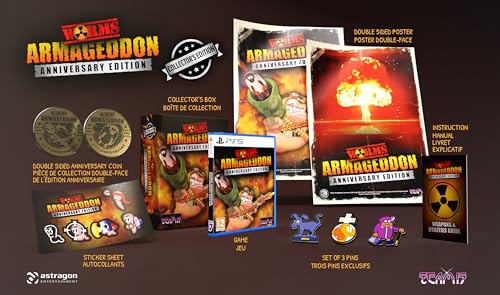 Worms Armageddon Anniversary Collector' Edition PS5 - vue 7