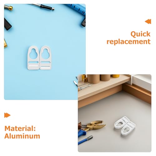Cierres de asiento para kayak de aluminio Mikinona con clips resistentes de alta durabilidad 3