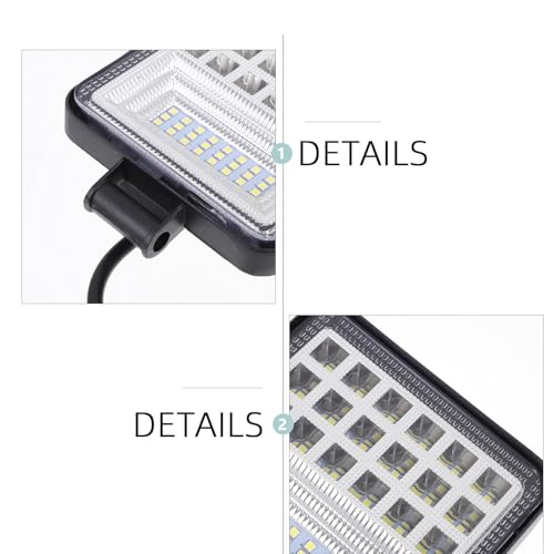 Foco LED coche 126W lámpara compacta de 42 LED para modificación de vehículos todo terreno 3