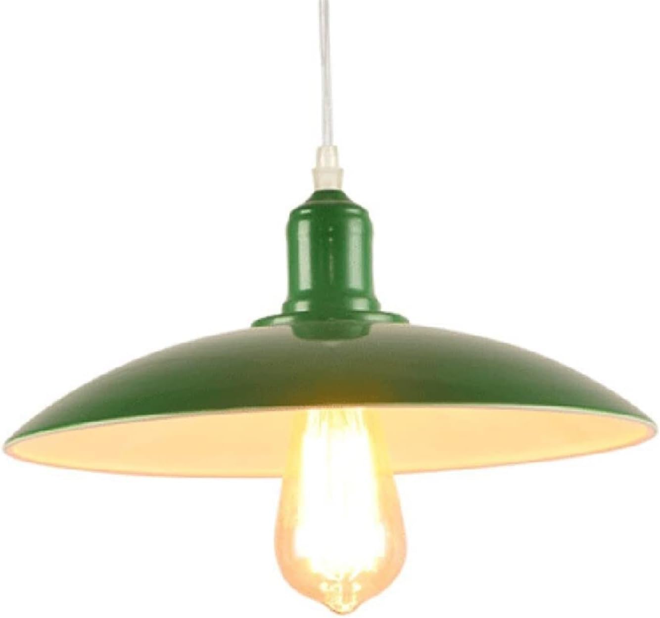 Lámpara colgante LED de gran durabilidad con pantalla escandinava de metal para cocina