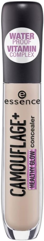 essence cosmetics CAMOUFLAGE+ HEALTHY GLOW concealer, concealer, no. 10 light ivory, nude, brighter, natural, radiant, vegan, water-resistant, meets our CLEAN BEAUTY standard (5ml) essence cosmetics CAMOUFLAGE+ HEALTHY GLOW concealer, concealer, no. 10 light ivory, nude, brighter, natural, radiant, vegan, water-resistant, meets our CLEAN BEAUTY standard (5ml)