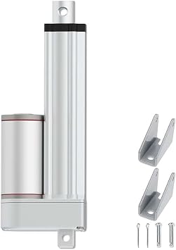 Electric Actuator Linear Actuator Stroke 50-800mm Thrust 20-2000N Speed 5-110mm/s IP54 12V/24V Compatible with Agricultural Machinery, Industrial Electric Elevation System, Tow Bed, Electric