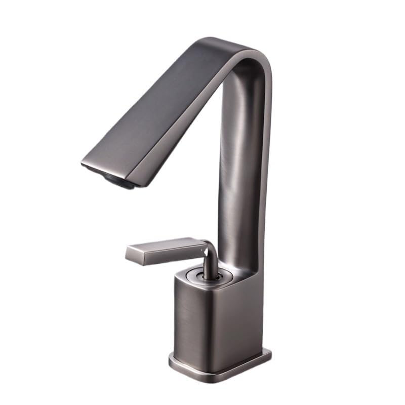 Robinet d'évier en laiton anti-fuite mélangeur chaud et froid pour lavabo de salle de bains