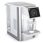 Aqua Optima Aurora Instant Chilled Filtered Water Dispenser - Reduces Limescale, Microplastics, Chlorine & More with the Evolve+ Filter - Worktop 3.8L Cold Water Machine for Home & Office