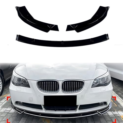Kit lèvre d'aileron avant BMW E60 E61 diffuseur pare-chocs Standard 2004-2007 - 3