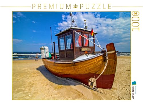 CALVENDO Puzzle Fischkutter Seeteufel | 1000 Teile Lege-Größe 64 x 48 cm Foto-Puzzle für glückliche Stunden