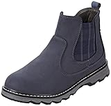 Scarponcino bambino con zip Lumberjack Lilo, Stivali Chelsea, Navy Blue, 30 EU