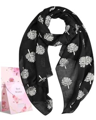 Heekpek Bufanda de Seda Elegante Fular de Mujer Estampado Hoja Plata Apto para Cuatro Estaciones | Ya disponible en tu tienda friki favorita! En mundofriki.es!