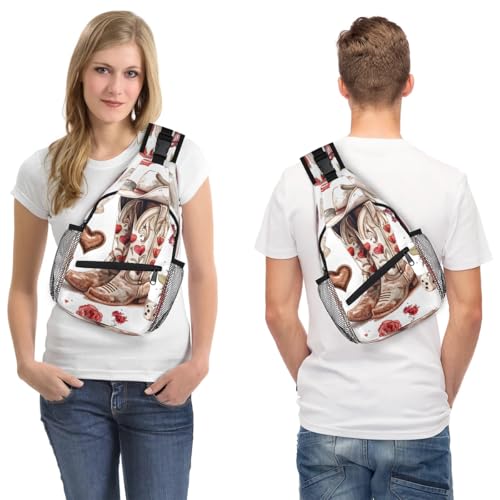 Bolso tipo sling unisex para viaje y senderismo miniatura 7