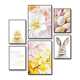 ARTLAND Osterdeko Posterset 6tlg. 4xDIN A4 / 2xDIN A3 OHNE 