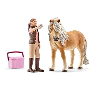 SCHLEICH 41431 – Horse Club Bruidegom met IJslandse pony merrie