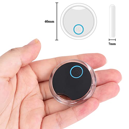 XUBX 2 Pack Schlüsselfinder Tags, Wireless Handy-Finder, Gegenstandsfinder, Smart Tracker, Bidirektionalem Alarm Anti-Lost Key Finder, Schlüsselanhänger Wallet Locator für Schlüssel, Gepäck, Haustiere