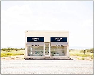 Prada Marfa Wall Art West Texas Photography Girls Room Fashion Decor 8x10 Inch