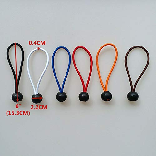LEIPUPA 12pcs Prémio Bola Bungee Cord Rack De Teto Tie Downs Para A Corda De Construção Da Barraca