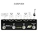 Btuty 3 Loop Box Guitar Effect Pedal with Channel Selection True Bypass Guitar Effects Loop Switcher Pedal Channel Switcher Box Aluminum 6.35mm Input Output