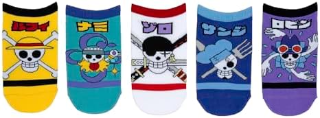 One Piece Kids Lowcut Socks (5 Pair) - Fits Kids Shoe Size 9-3 image 3