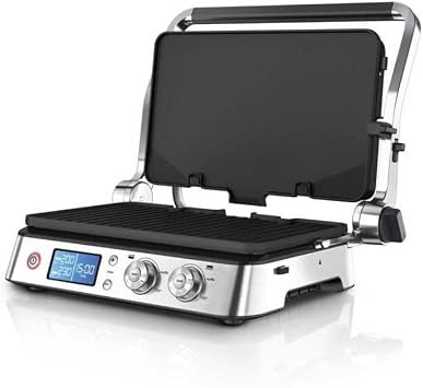 Braun MultiGrill 9 CG 9047 Kontaktgrill mit Grill- Flach- und Waffelplatten Grillpositionen: Kontakt BBQ Ofen Spülmaschinenfeste Platten Fettauffangschale 230° Höchsttemperatur Boost-Funktion