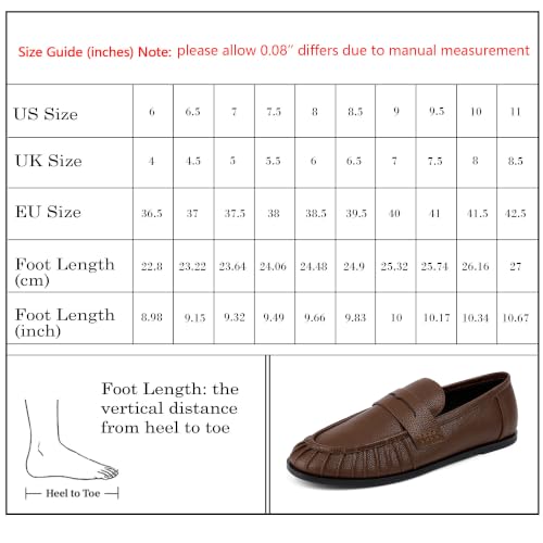 Image of QIY Penny Loafers for Women 2026 Comfortable Flats Shoes