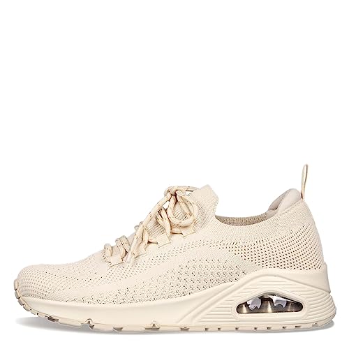 Skechers Skechers Women's Uno-Everywear Sneaker, Off White Engineered Knit Hot Melt, 9 US