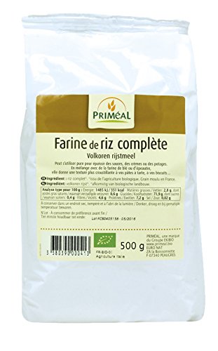 Priméal Farine de Riz Complet France 500 g