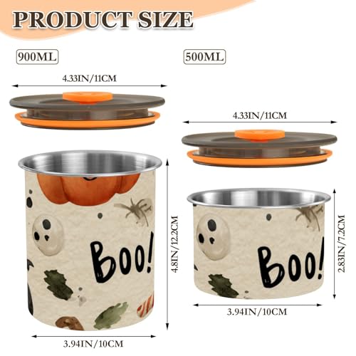 Contenedor para café de acero inoxidable 900ml miniatura 3