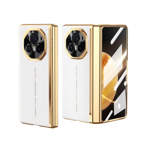 Coque Honor Magic V3 en cuir premium et placage de luxe pour protection intégrale chic