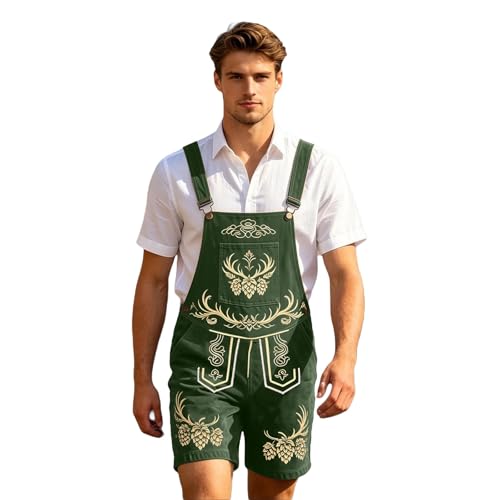 Costumes allemands hommes en cuir de qualité supérieure avec bretelles