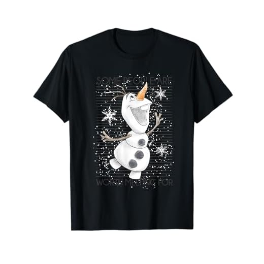Disney Frozen Olaf Some People Are Worth Melting For T-Shirt