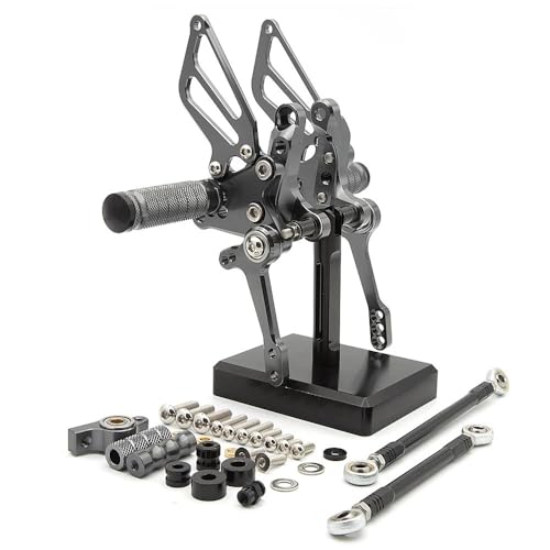 Repose-pieds arrière réglable pour moto 1098S et 1098 pédale ergonomique noire