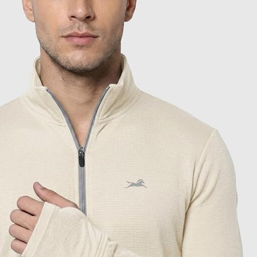 Image of TVS Sunscreen Jacket for Men | UPF 50+ UV Protection | Lightweight & Breathable Jacket with Odor Control Technology | Anti-Tan Shield Formula