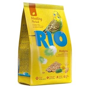 RIO RUIFZADEN voor parkieten | 500 g | Volledig voer voor parkieten tijdens de rui | Speciaal afgestemd op de behoeften tijdens de rui
