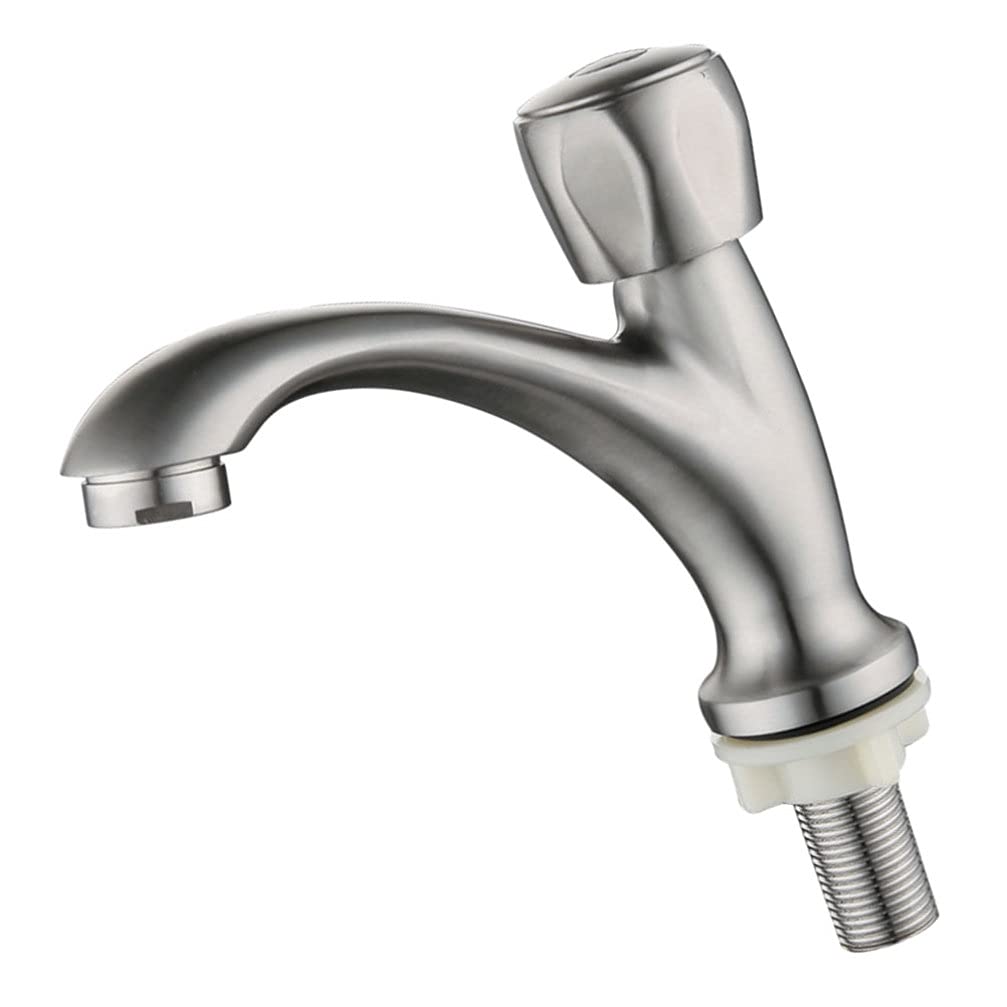 Robinet d'eau froide monotrou moderne pour évier et lavabo de maison