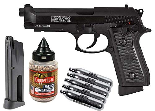 Swiss Arms P92 Full Metal CO2 Blowback Pistol Kit air pistol
