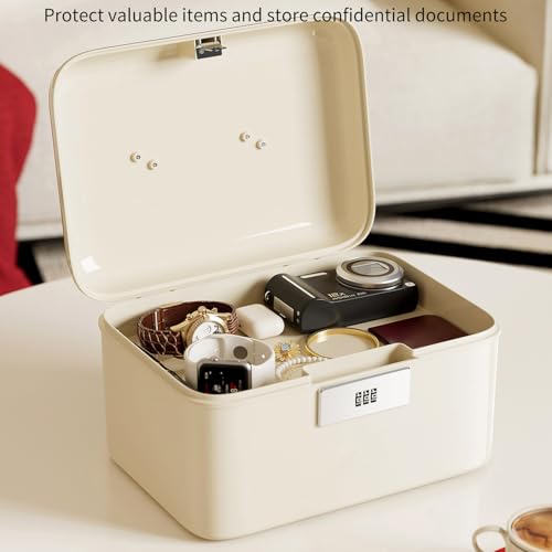 Boîte de dépôt portable coffre à code manuel pour rangement de sécurité