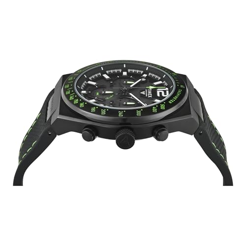 Image of TIMEX Vector Black Round Dial Analog Men's Watch - TWEG30800