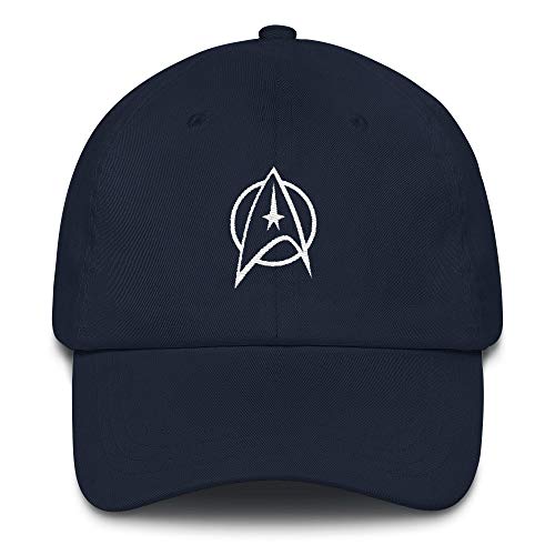 Star Trek: The Original Series Delta Embroidered Hat (Navy) - Officially Licensed