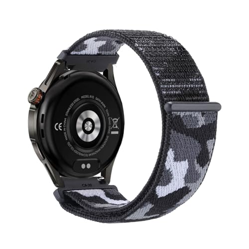 コンパチブル KOSPET MAGIC R10バンド用 アップルウォッチ と互換性あり 女性 メンズ 調節可能 通気性の良 いナ弾性ナイロン製 替えスポーツ ソロル プ 時計ストラ 編組 交換ベルト 軽量 伸縮ソフト 快適 交換用リストバンド対応 KOSP