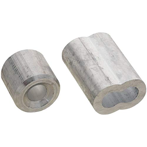 National MFG/Spectrum Brands HHI, 1/4" National/Spectrum Brands HHI N283-879 Ferrules/Stops, Aluminum