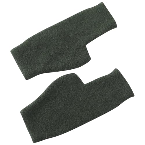 Gants sans doigts homme contre le froid, moufles chaudes et douces pour l'hiver