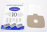 10 Staubsaugerbeutel passend für Electrolux D715 D720 D725 D728 D729 D730 D735 D736 D738 D739 D740 D742 D745 Z355 Z358 Z360 Z370 Z375 Z380 Z390 Z400 Ersatz für Swirl E76