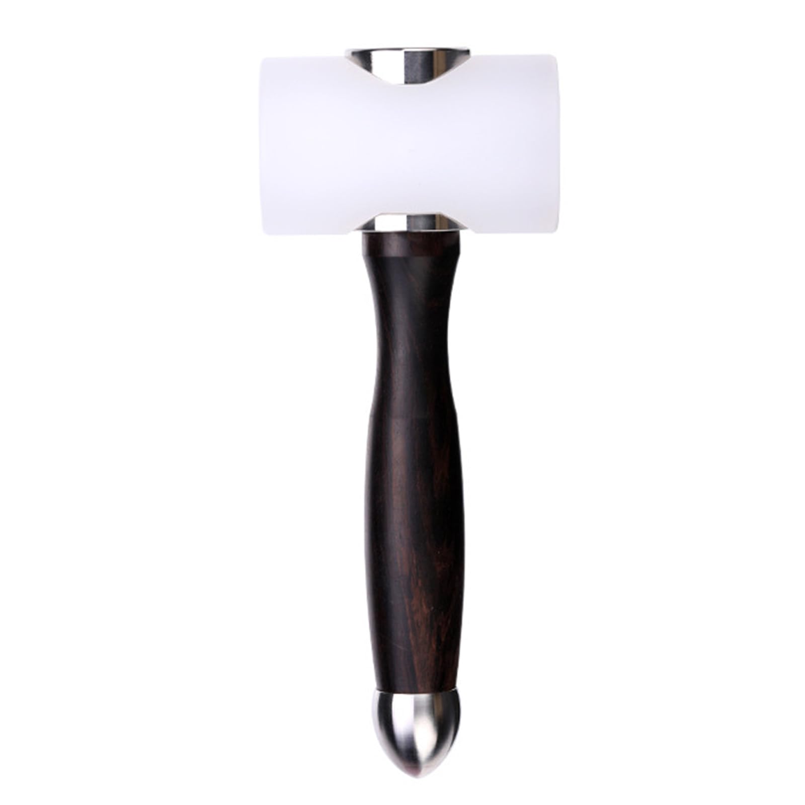 Wood Handle Hammer Easy to Use Leather Carving Hammer Leather Craft Tool Multifunctional Leathercraft Carving Wood Handle