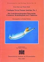 Die Gross-Branchiopoden Osterreichs: Crustacae: Branchiopodas Excl. Cladocera: Catalogus Novus Faunae Austriae, No 1 3700132166 Book Cover