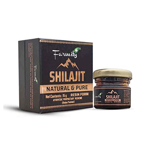 Pure Shilajit Resin Energy & Immunity Booster, Boosts Stamina & Endurance - 15g