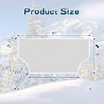 Windshield Cover for Snow and Ice, Car Cover for Winter, Thickened Magnetic Waterproof Car Windshield Snow Cover with Storage Bag, Snow-Ice-Dust Proof Car Accessories Universal for Most Car