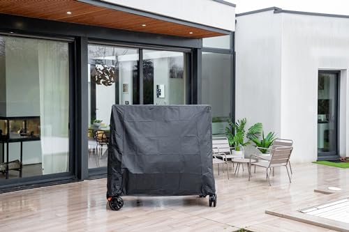 CORNILLEAU - Premium+ - Schutzhülle für Tischtennisplatte - gegen Regen, Schnee und UV - Norm ISO 4892-2 - Verstärkte Ecken - Reißverschluss für eine einfache und schnelle Nutzung