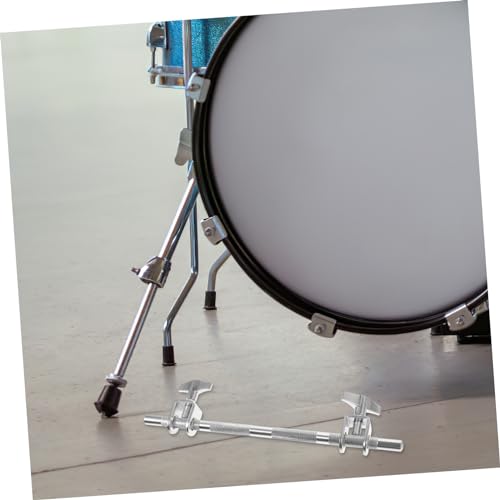 Soporte para cowbell de batería, abrazadera ajustable fácil, soporte para cowbell miniatura 2
